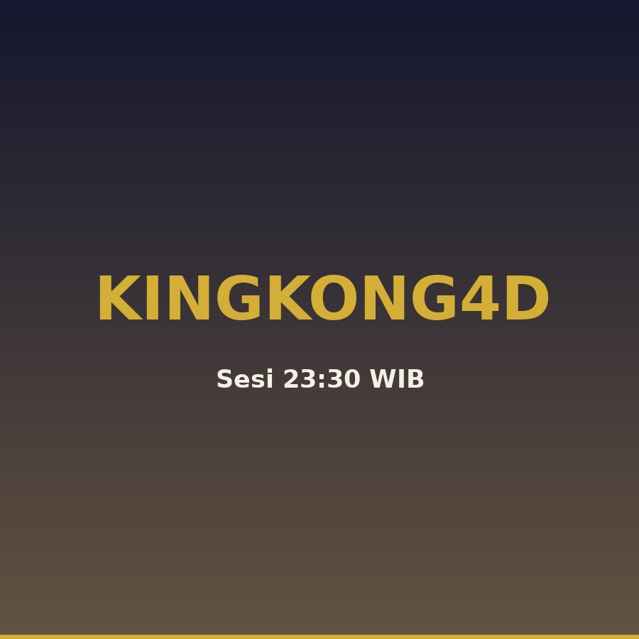 Kingkong toto Bocoran Kingkong4D 30 September 2026, (78124)