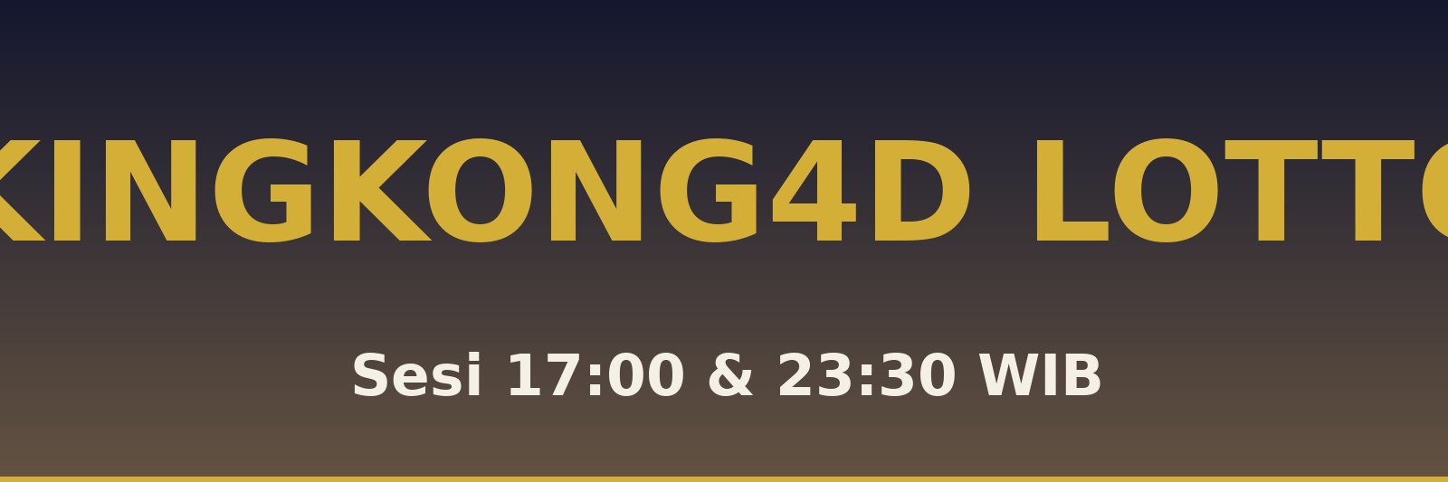 Kingkong4D Lotto Kualuh Selatan
